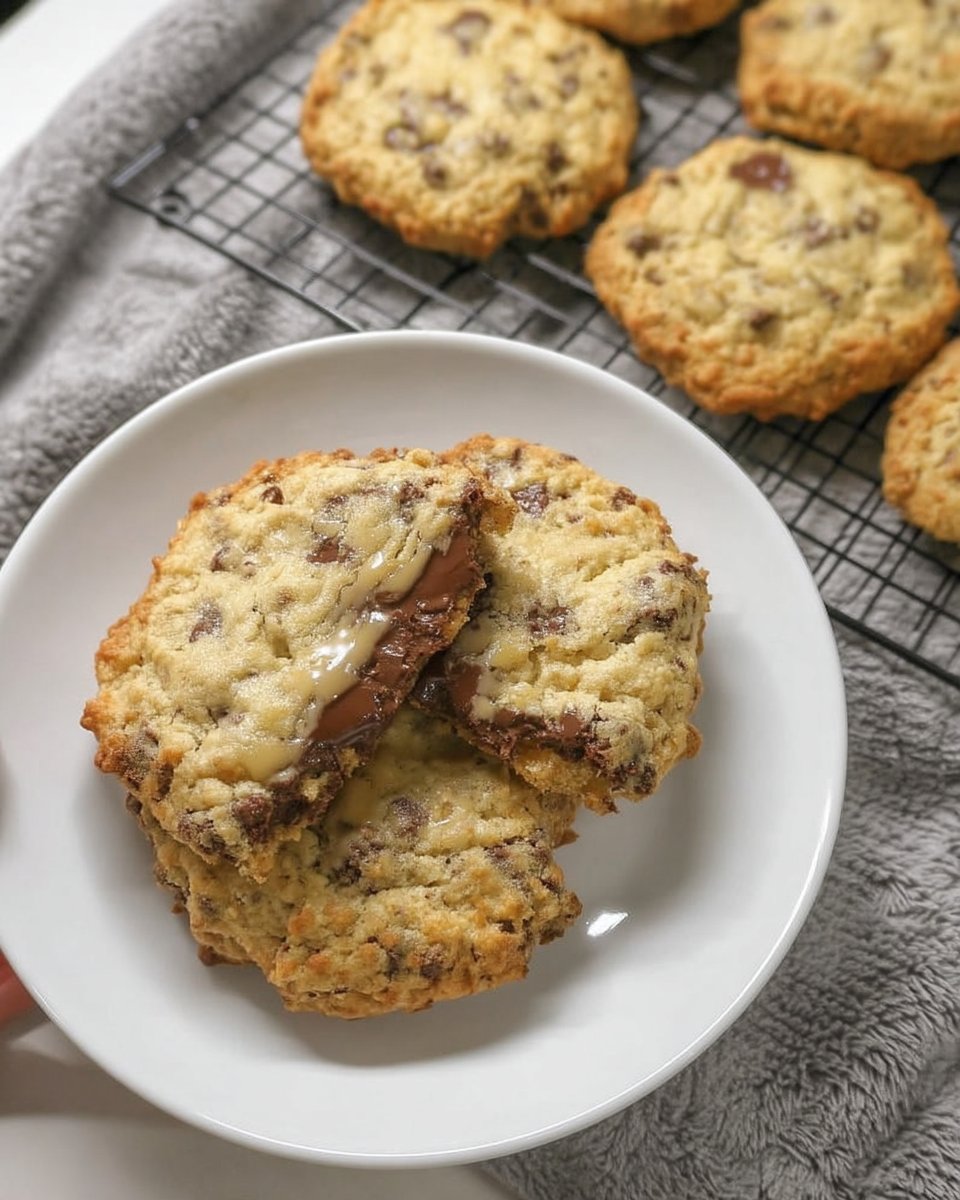 Bakery Style Chocolate Chip Cookies 13 Scoops of chilled cookie dough on a parchment lined baking sheet
