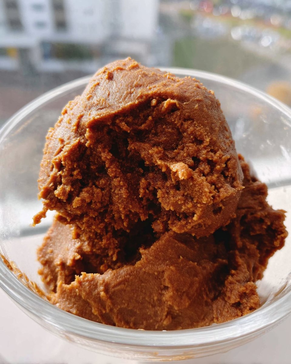 A cookie scoop with orange pumpkin cookie dough being placed on a pan