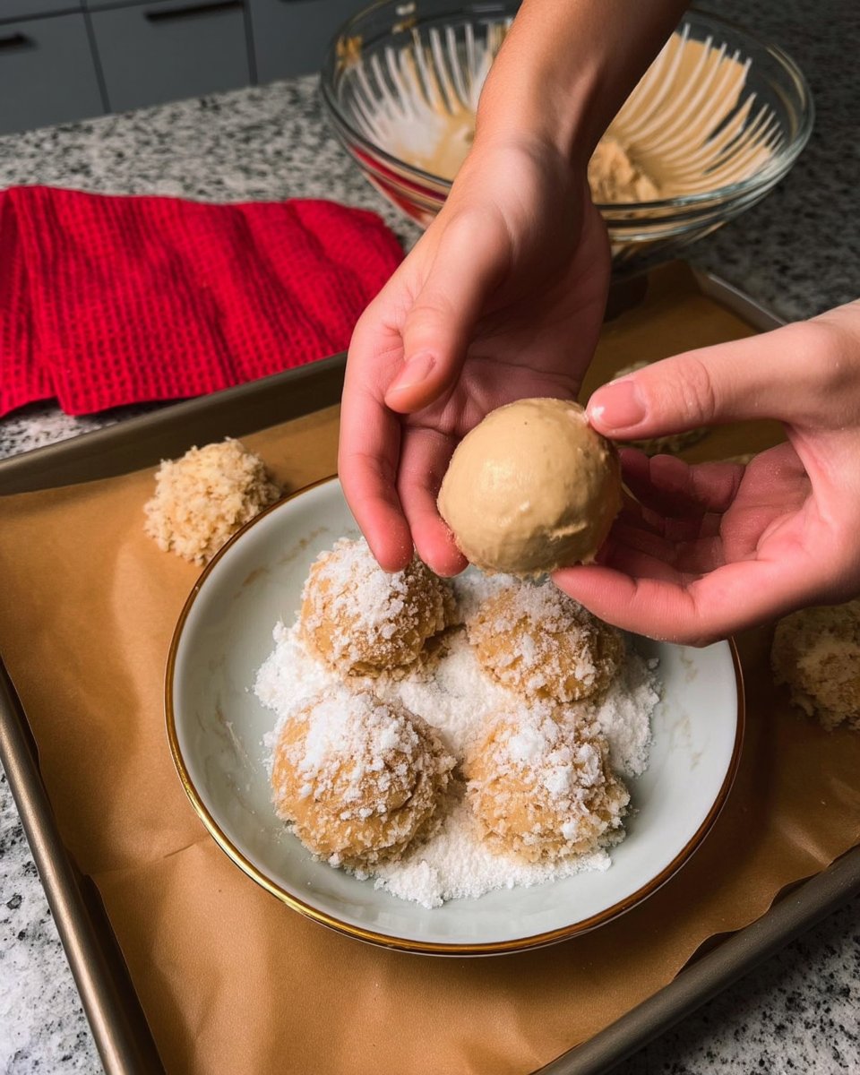 Electric mixer creaming butter and brown sugar in a bowl