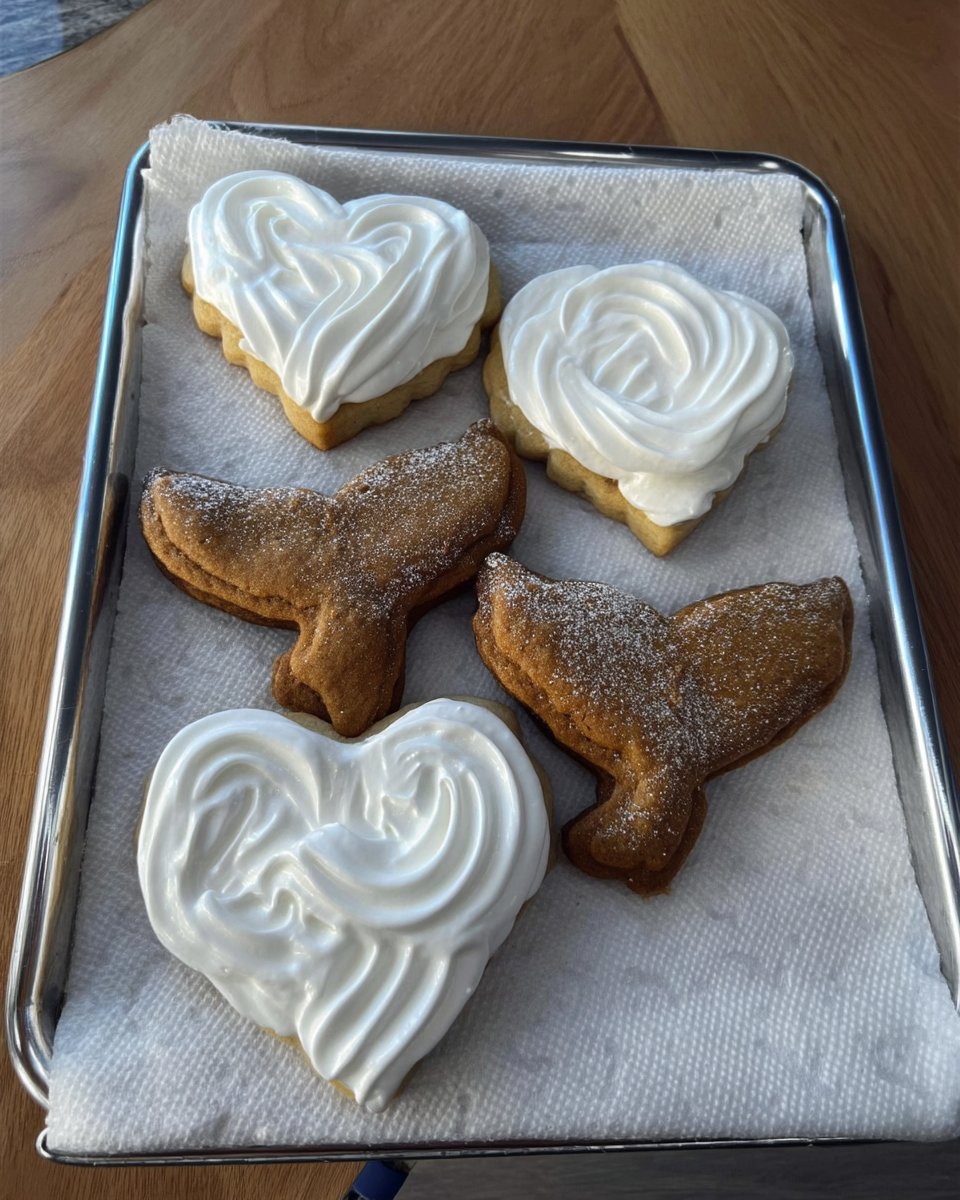 Swig Sugar Cookies 14 Frosted Swig sugar cookies arranged on a white serving platter