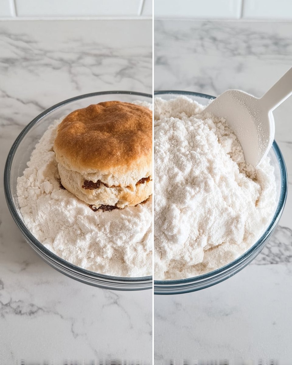 Ingredients for Garibaldi biscuits including dried cherries, currants, and orange juice