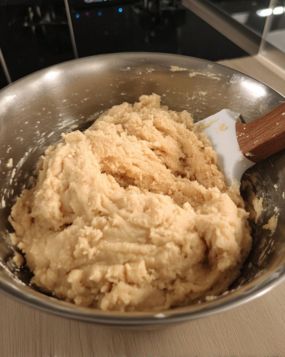 Bowls of rolled oats chunky peanut butter and real vanilla extract on a farmhouse table