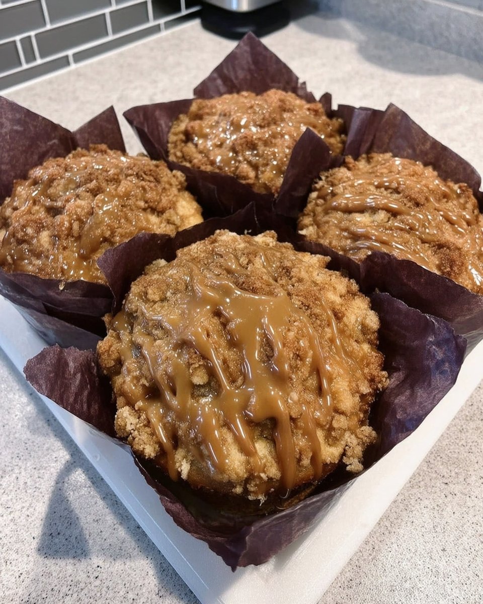 A close up shot of a thick Biscoff stuffed cookie broken in half to reveal a molten center