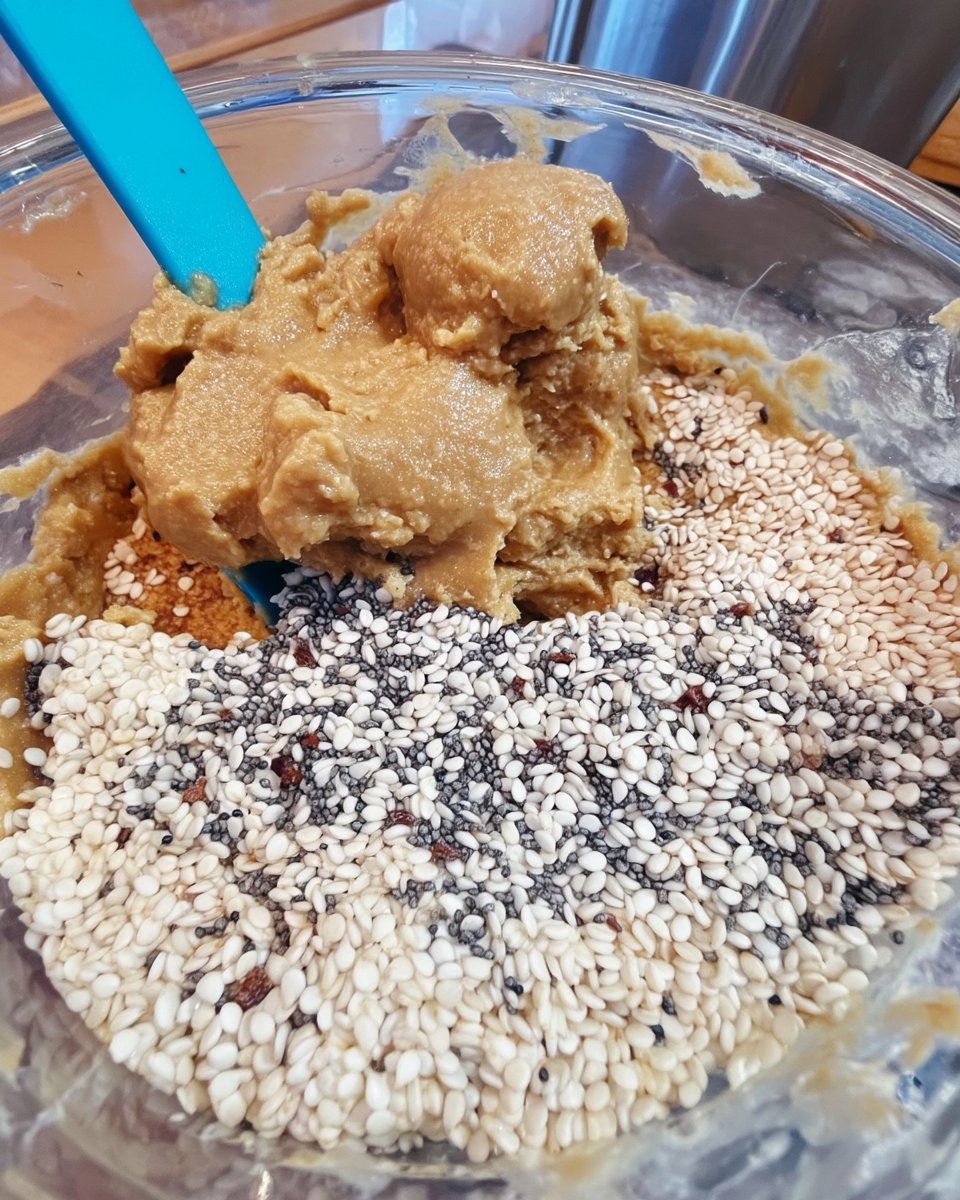 Benne Wafers 13 Golden toasted sesame seeds on a baking sheet