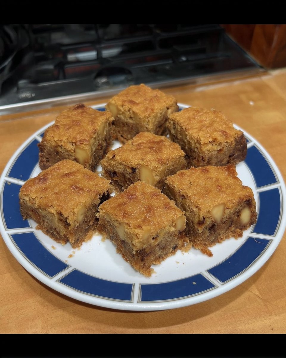 A stack of thick White Chocolate Macadamia cookies with visible nuts and chocolate pools