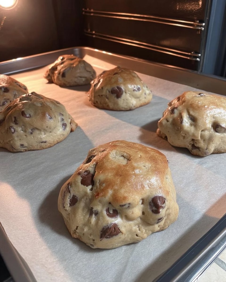 Nutella Stuffed Cookies 13 Hands carefully sealing cookie dough around a frozen Nutella disk
