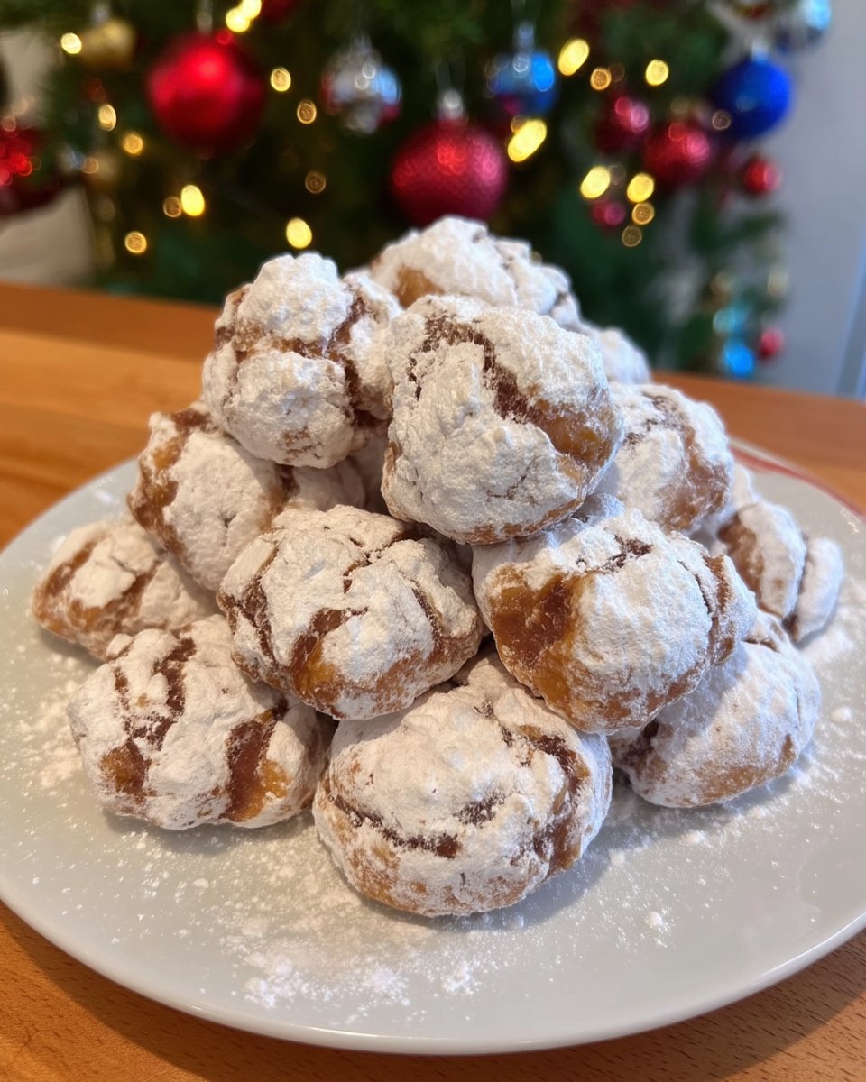 Amaretti cookies served on a vintage platter with a cup of espresso