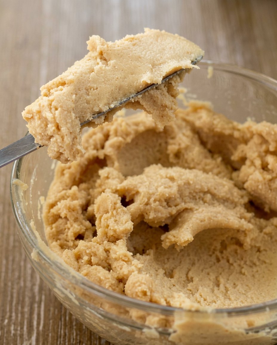 Sugar Free Peanut Butter 2 13 A high-speed blender processing peanuts into a smooth and glossy nut butter.