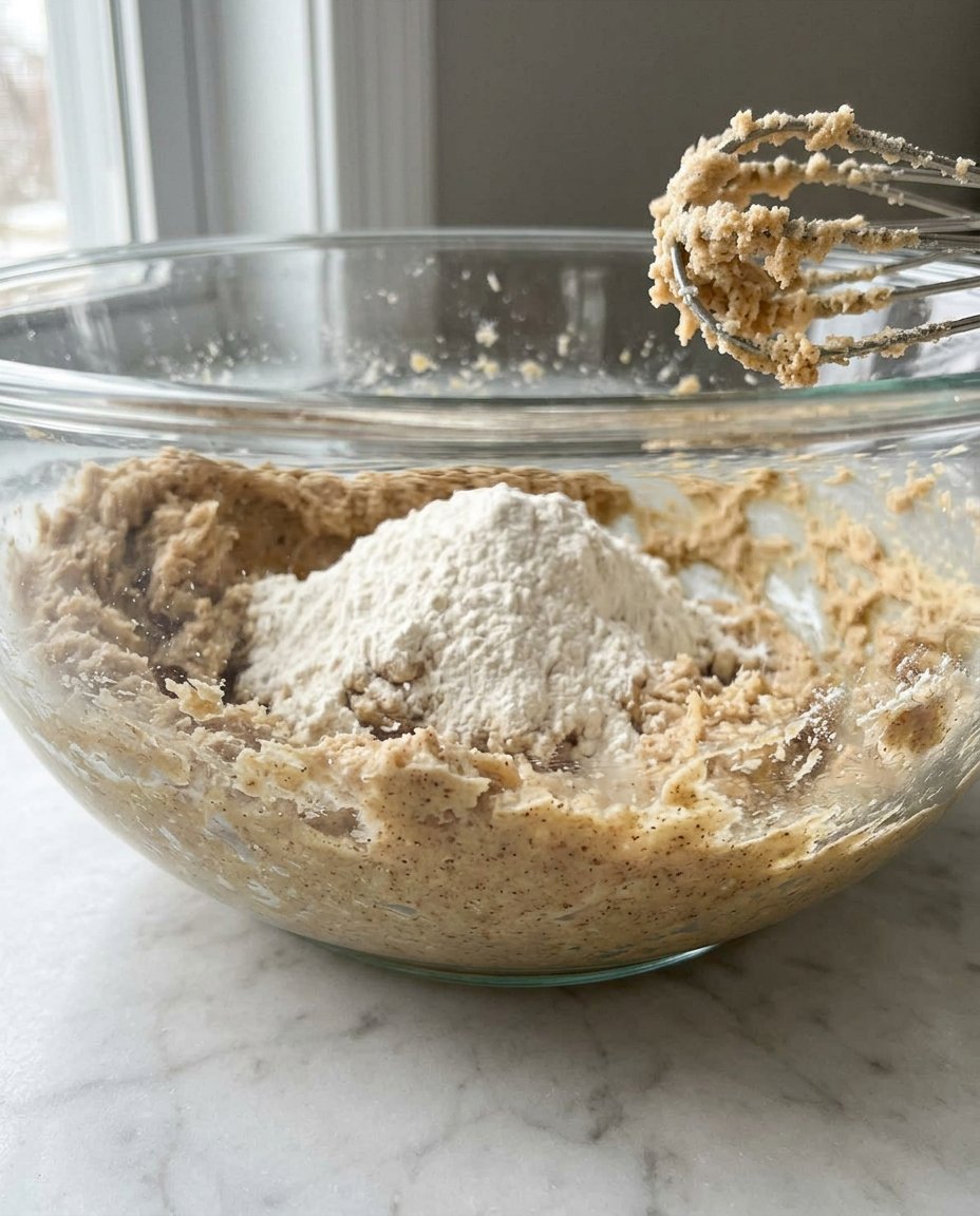 Ingredients for chai snickerdoodles including butter and spices