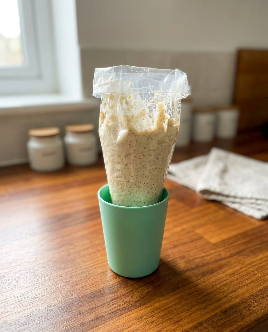 Lemon Ginger Snaps 13 A stand mixer bowl with creamed butter, sugar, and spices