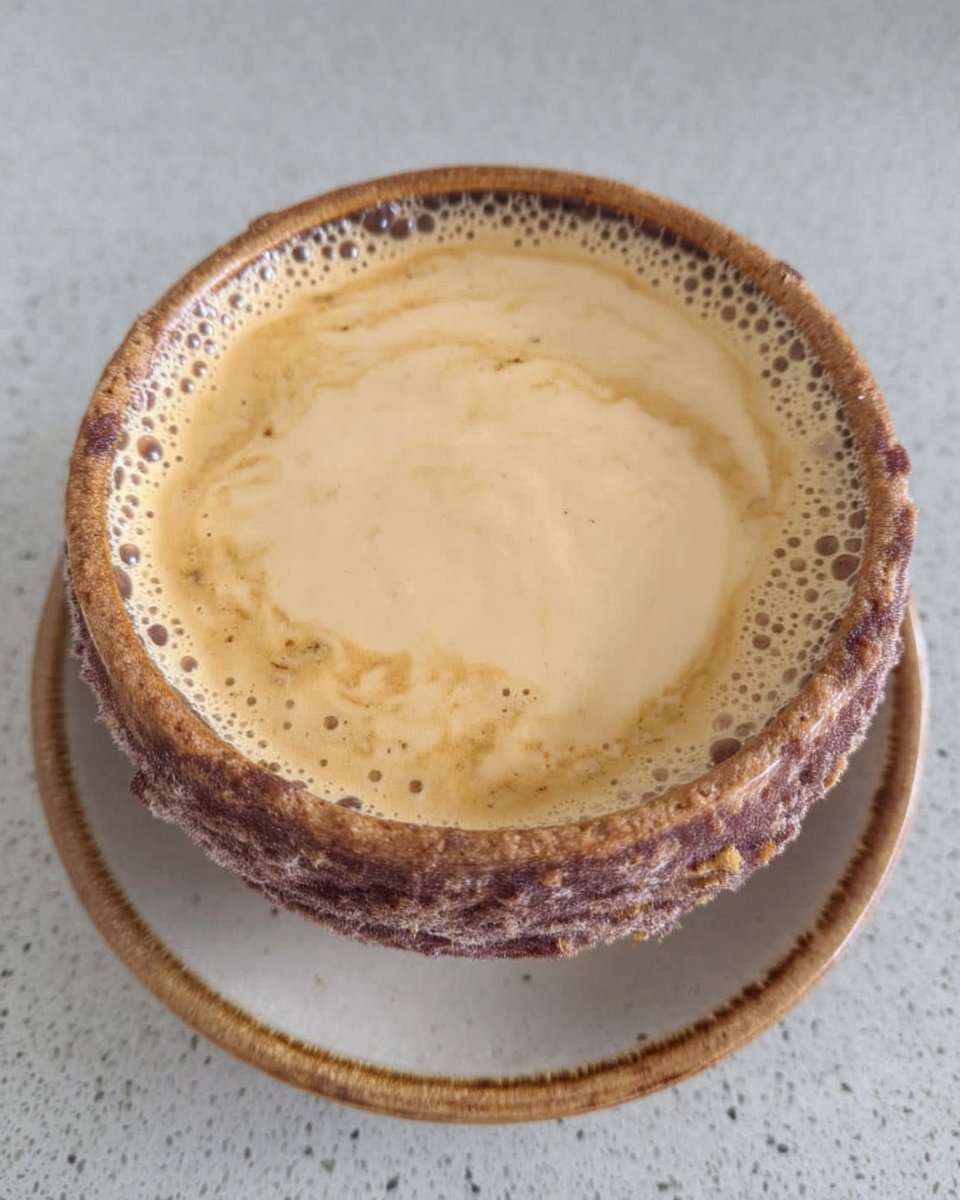 Mixing bowl with creamed butter and pistachio paste