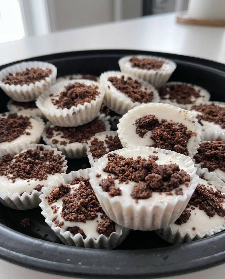 Keto Fat Bomb Cookies 14 Keto fat bomb cookies served on a plate with chocolate shavings