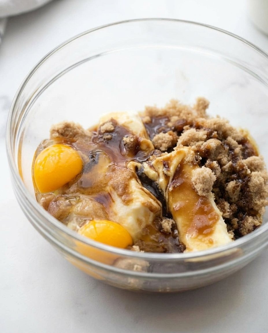 Bowls of oats shredded coconut flour and butter on a kitchen counter