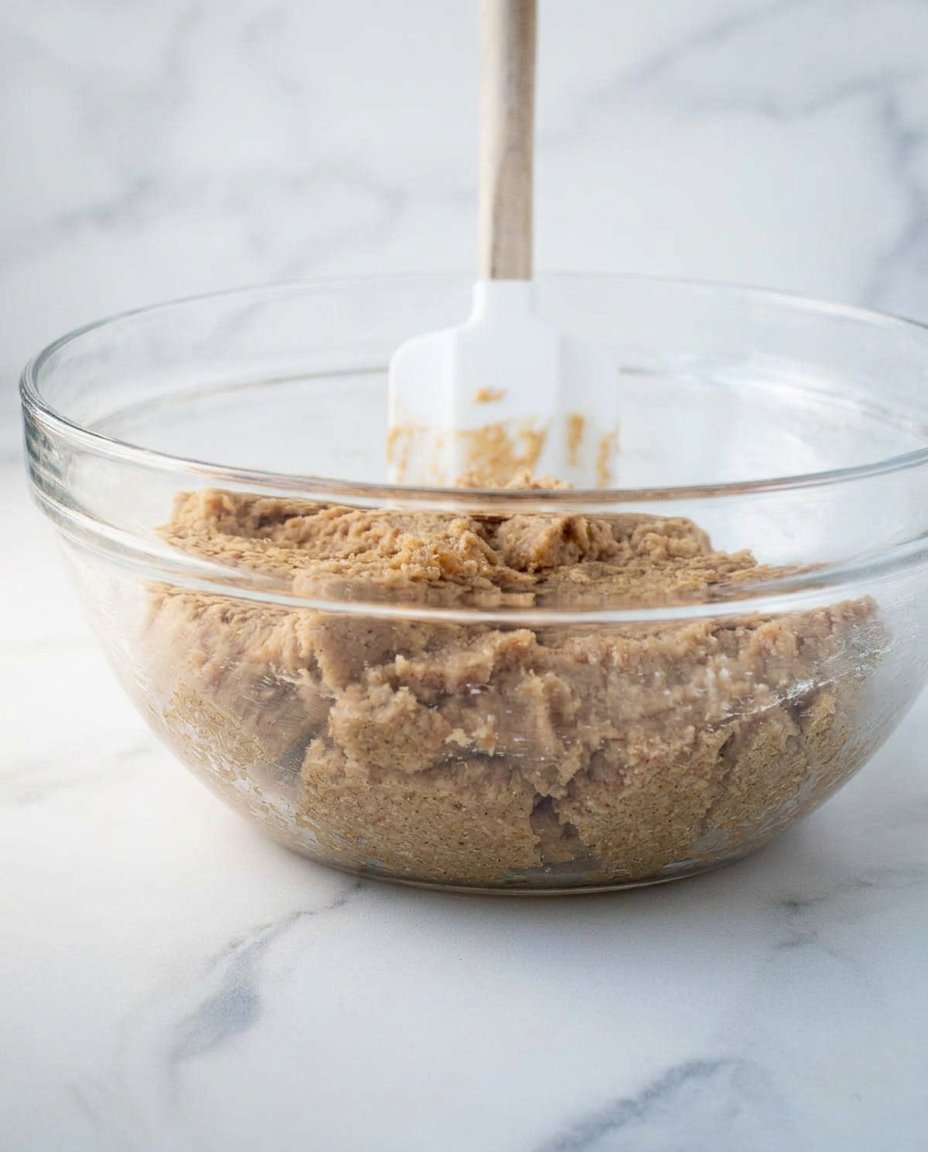 Ingredients for melomakarona including honey orange zest and spices