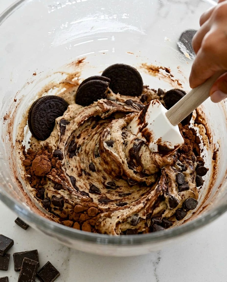Chocolate Cookies 12 Baking ingredients for chocolate cookies including cocoa and butter