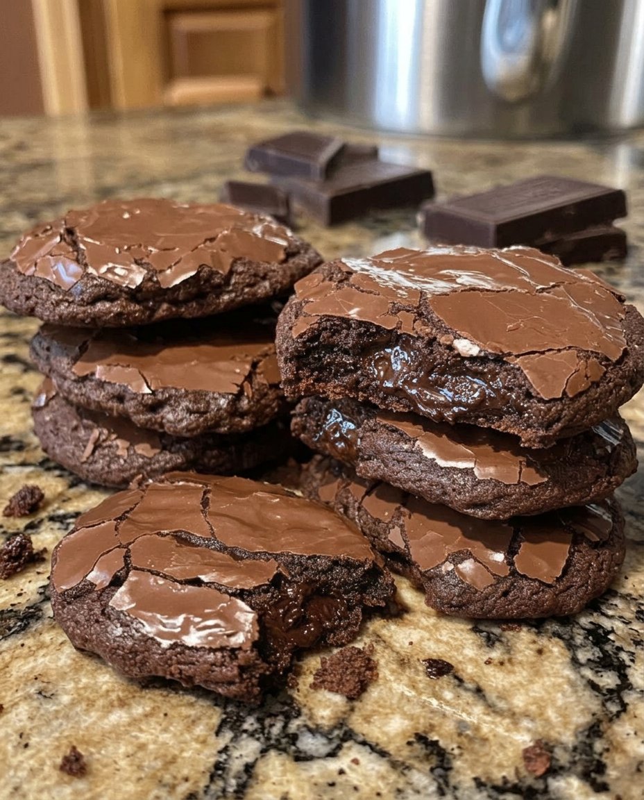 A stack of flourless nutella cookies next to a handful of whole hazelnuts