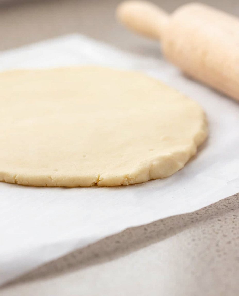 Cookie dough balls prepared for chilling on a baking sheet