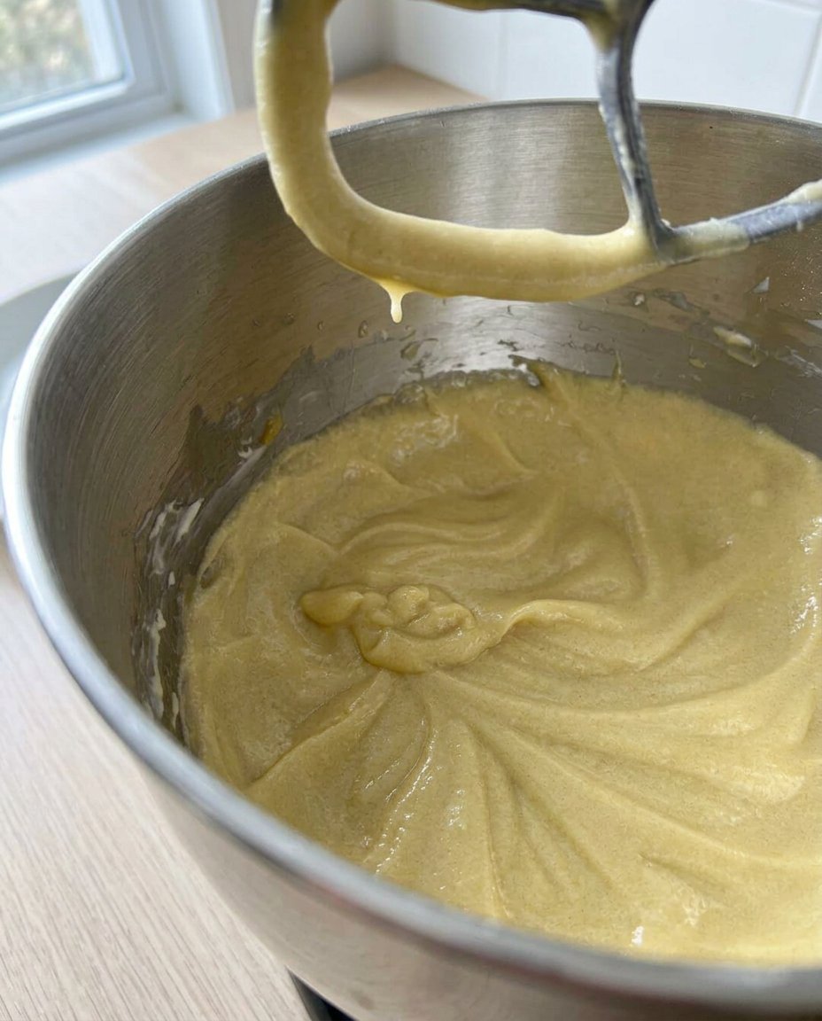 Peach Thumbprint 13 Adding peach pie filling to the center of cookie dough balls