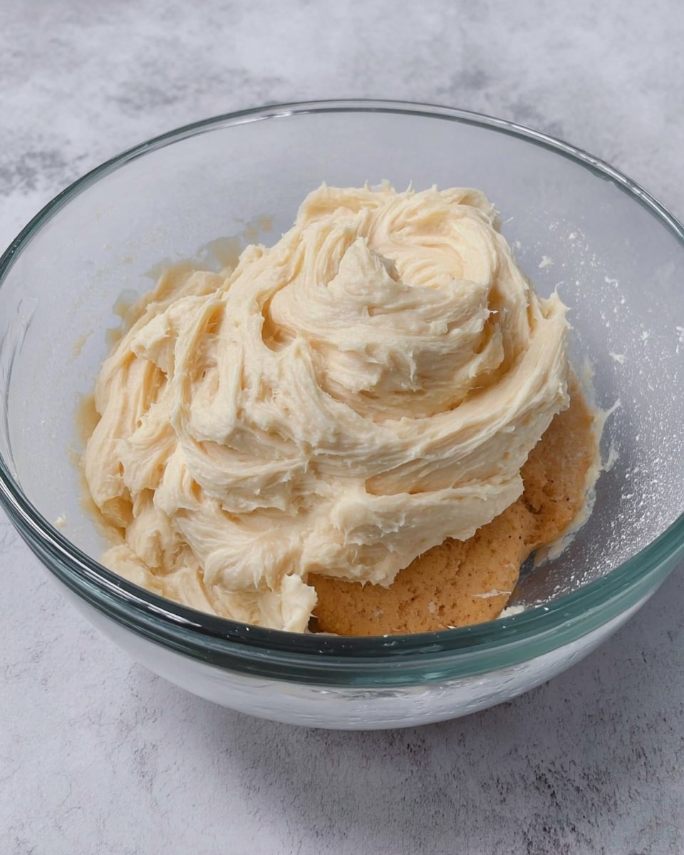 Ingredients for sugar cookies including butter sugar flour and vanilla arranged on a kitchen counter