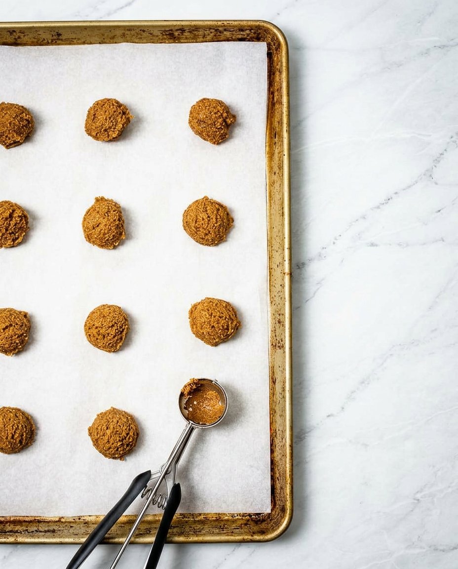 Dark and sticky paleo gingerbread dough inside a food processor bowl