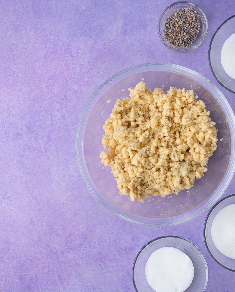 Slicing thick blocks of cold shortbread dough